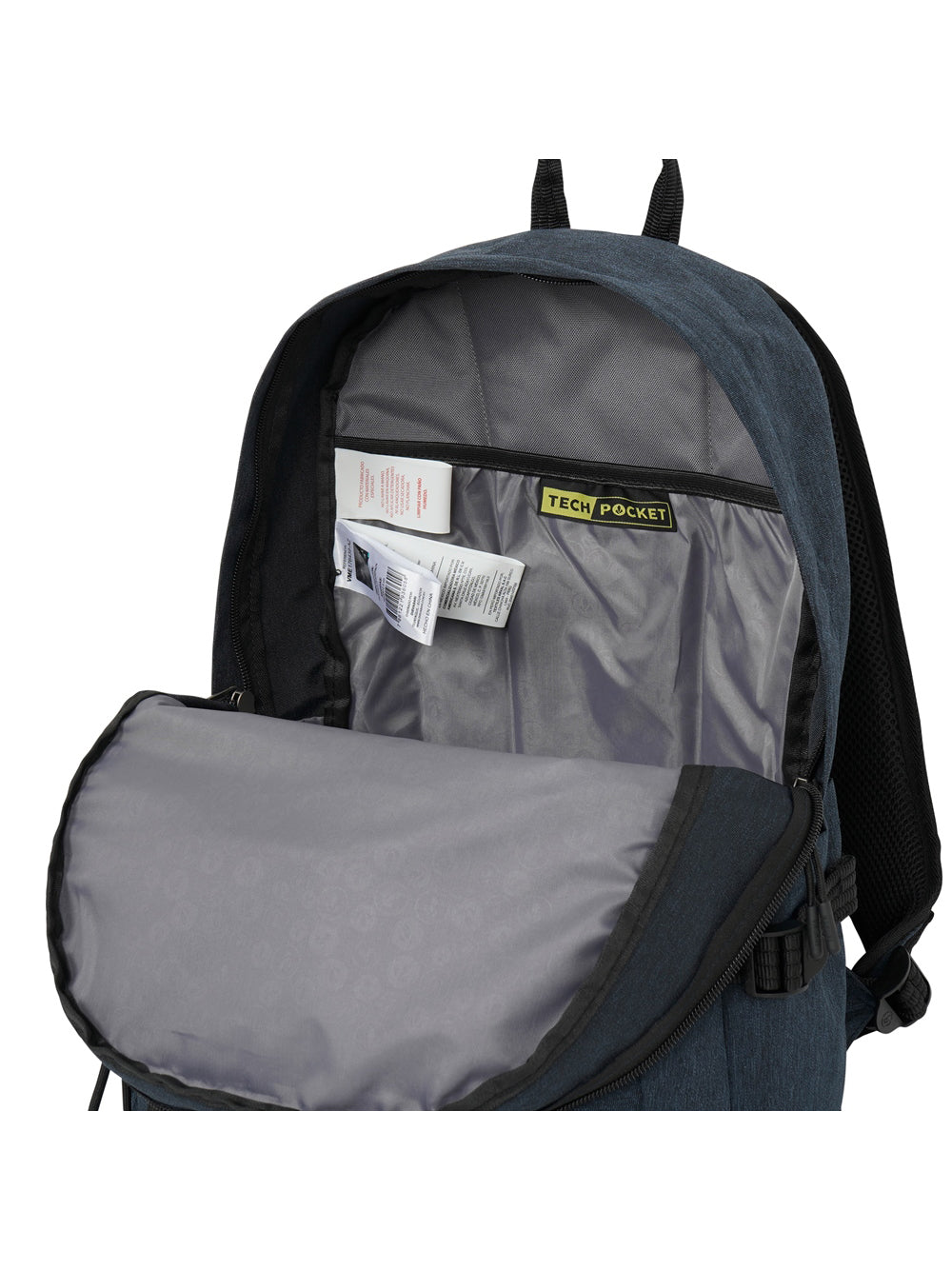 Mochila Azul Neón