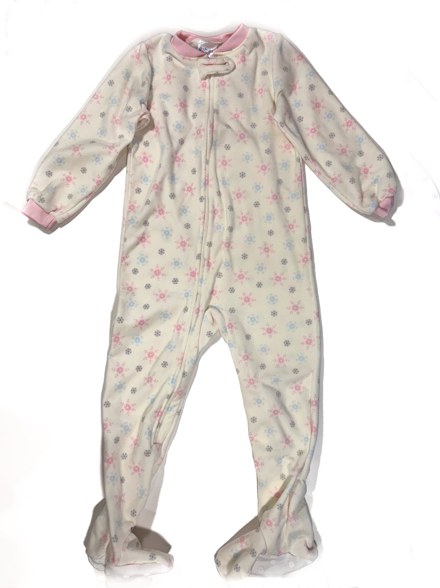Mono Crema Copos Rosa