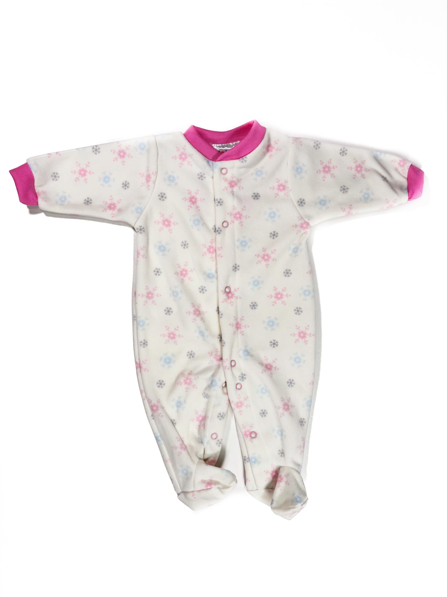 Mono Crema Copos Rosa