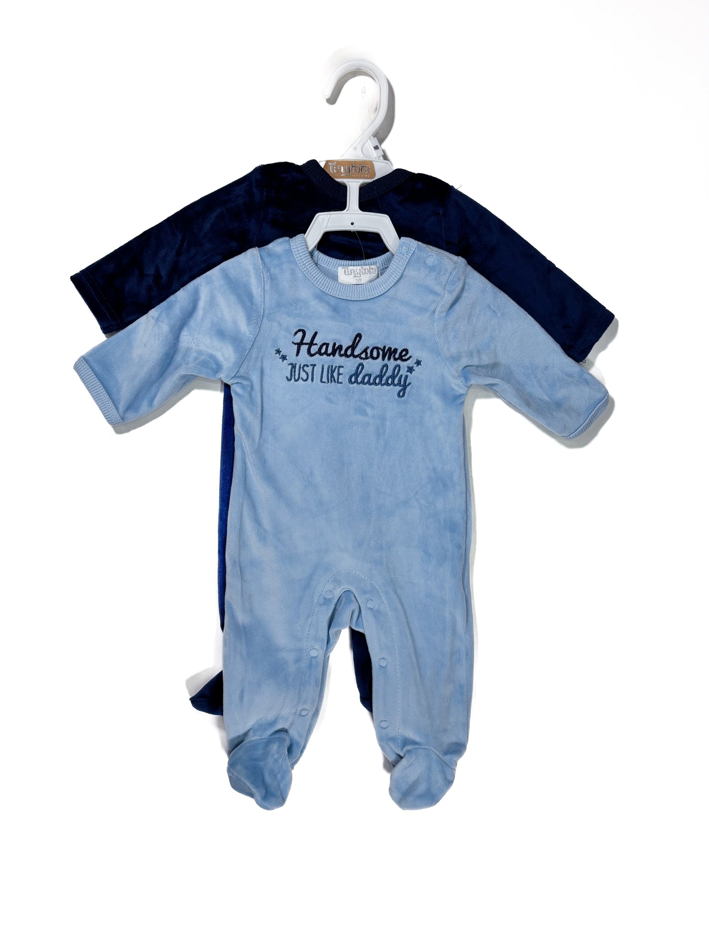 Set Monos x2 Celeste/Azul