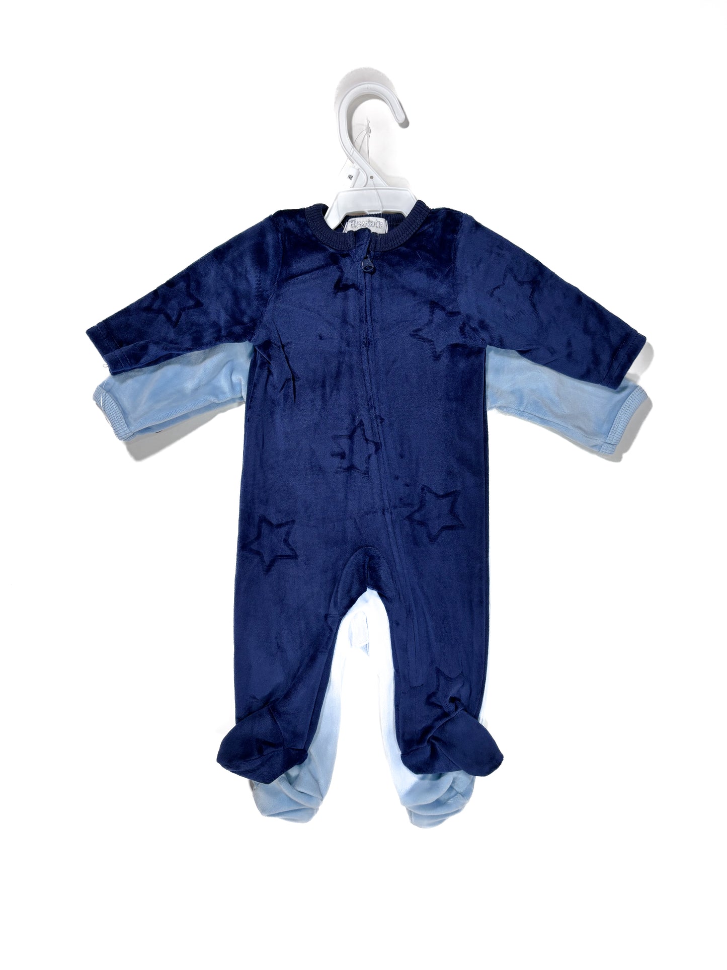 Set Monos x2 Celeste/Azul