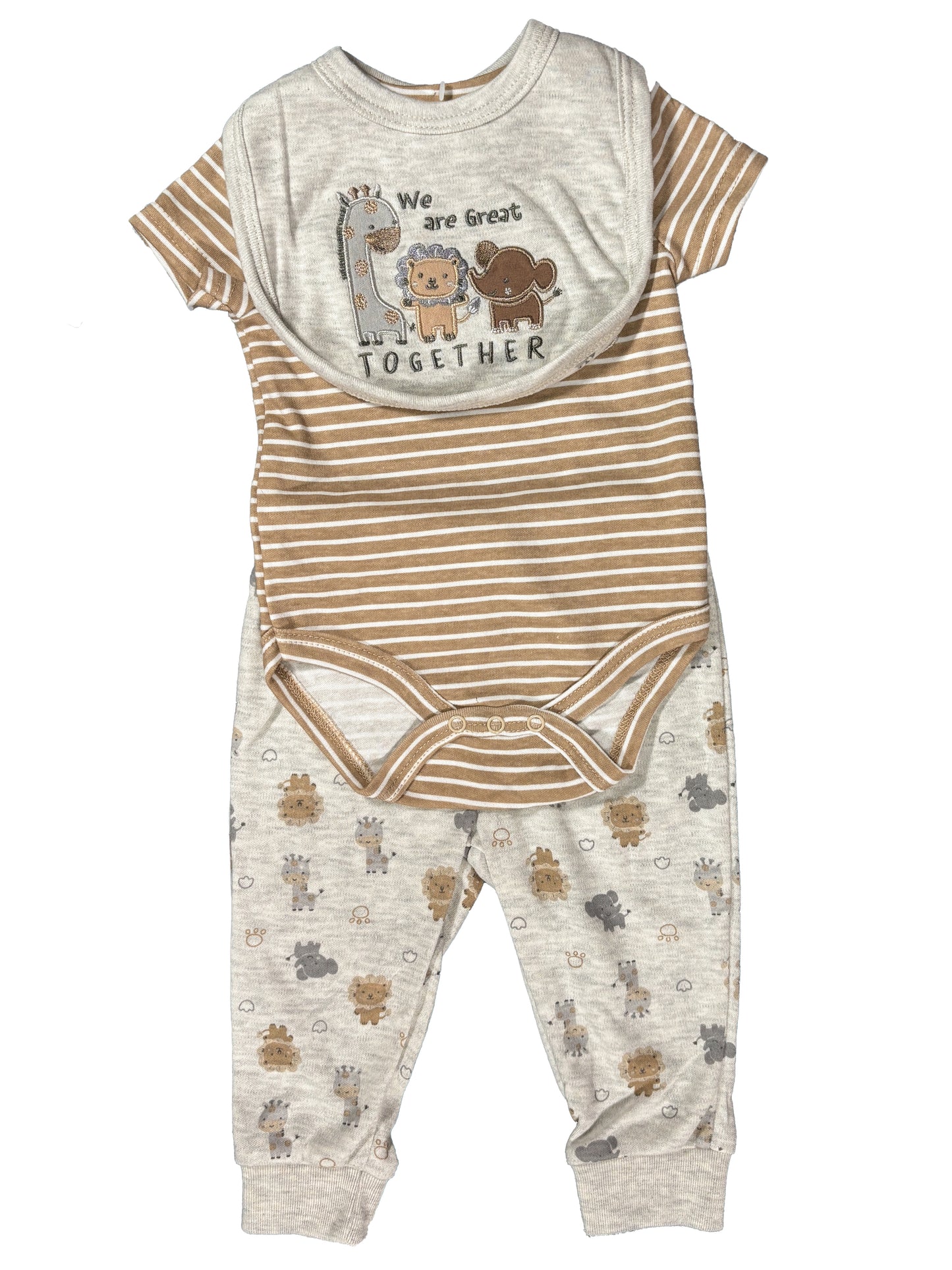 Conjunto 3p Habano Animales