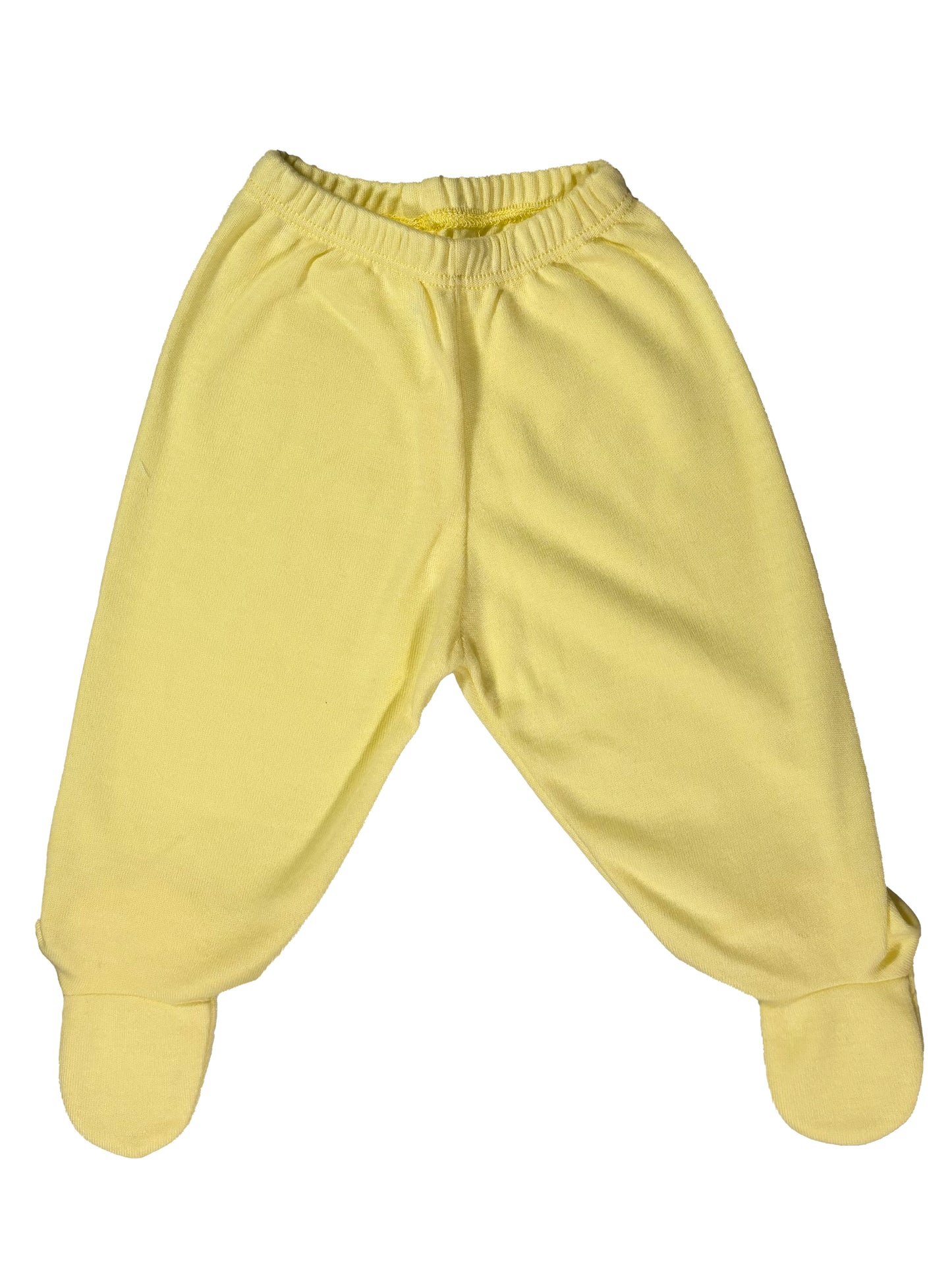 Pantalon Basico con Pie Color