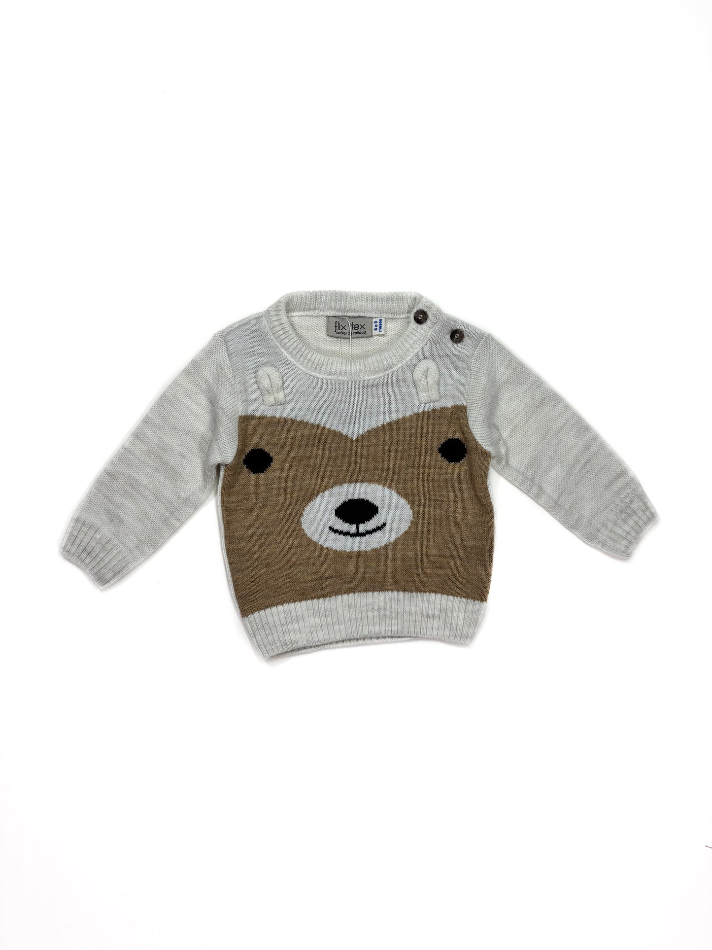 Chompa Beige Oso