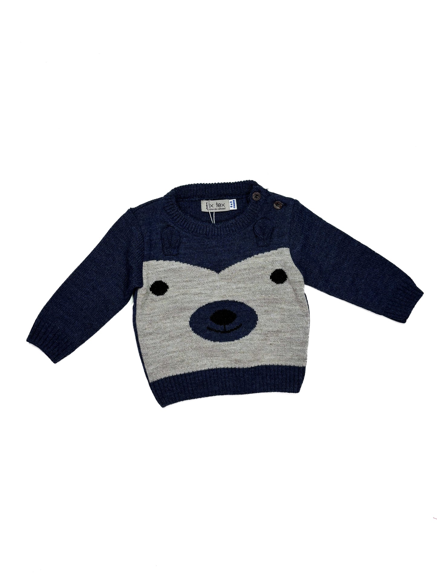 Chompa Azul Oso
