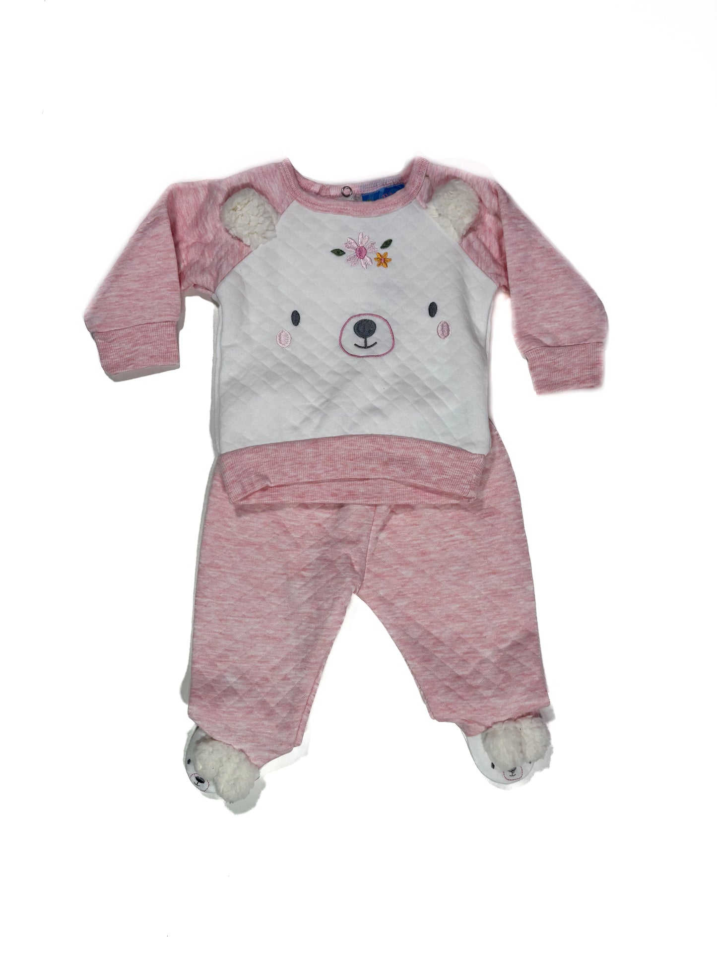 Conjunto 2p Rosa Oso