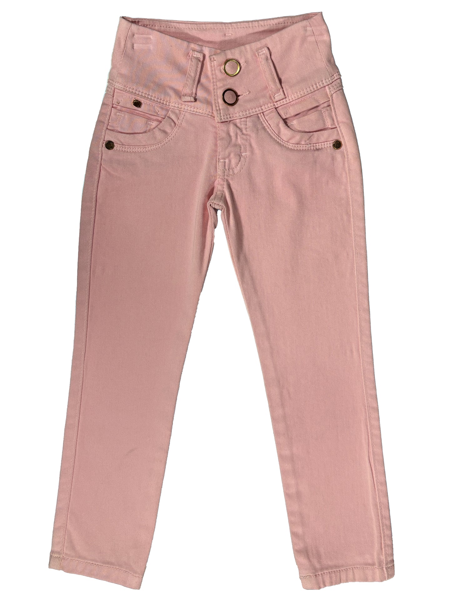 Pantalon Skinny Rosa