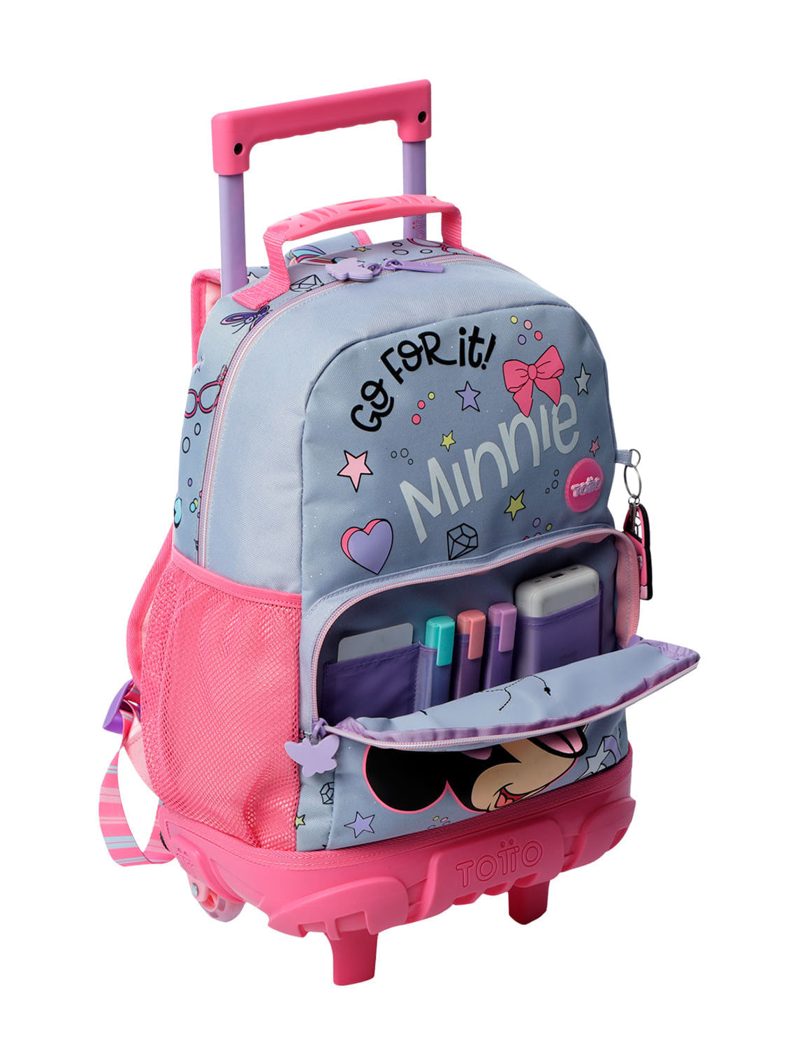 Mochila Totto Ruedas Minnie Mouse