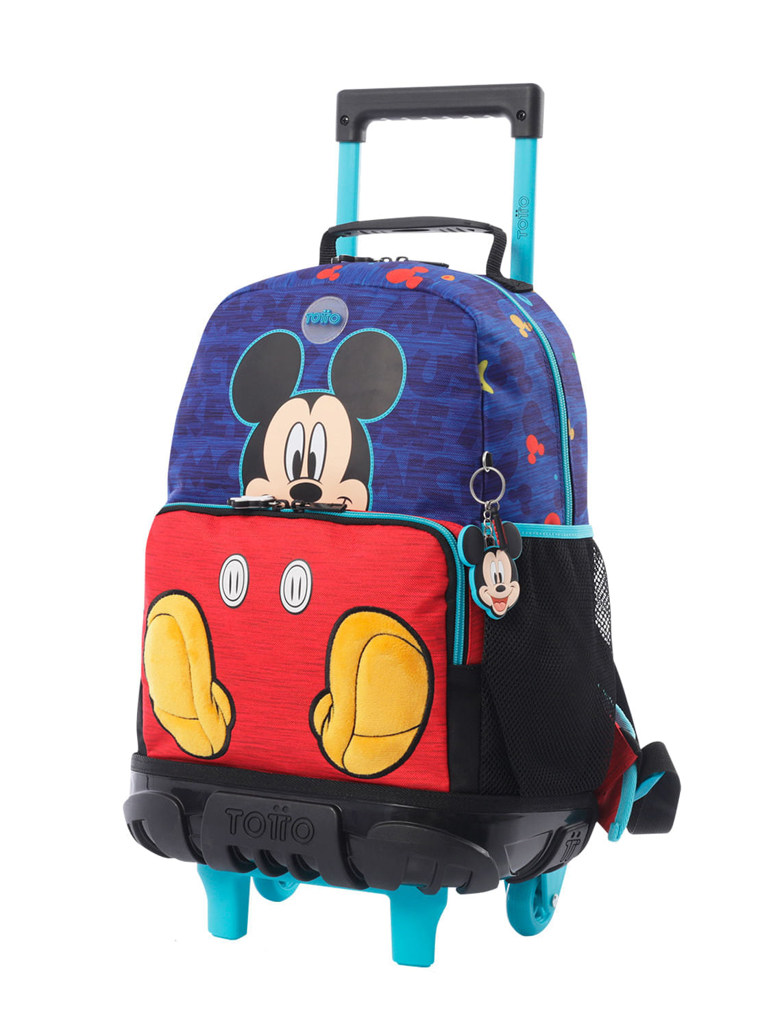 Mochila Totto Ruedas Mickey Mouse