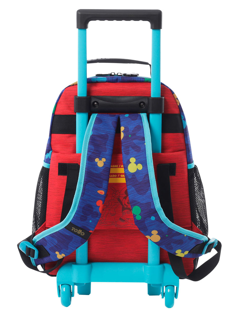 Mochila Totto Ruedas Mickey Mouse