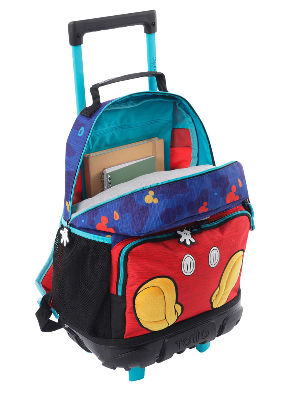 Mochila Totto Ruedas Mickey Mouse