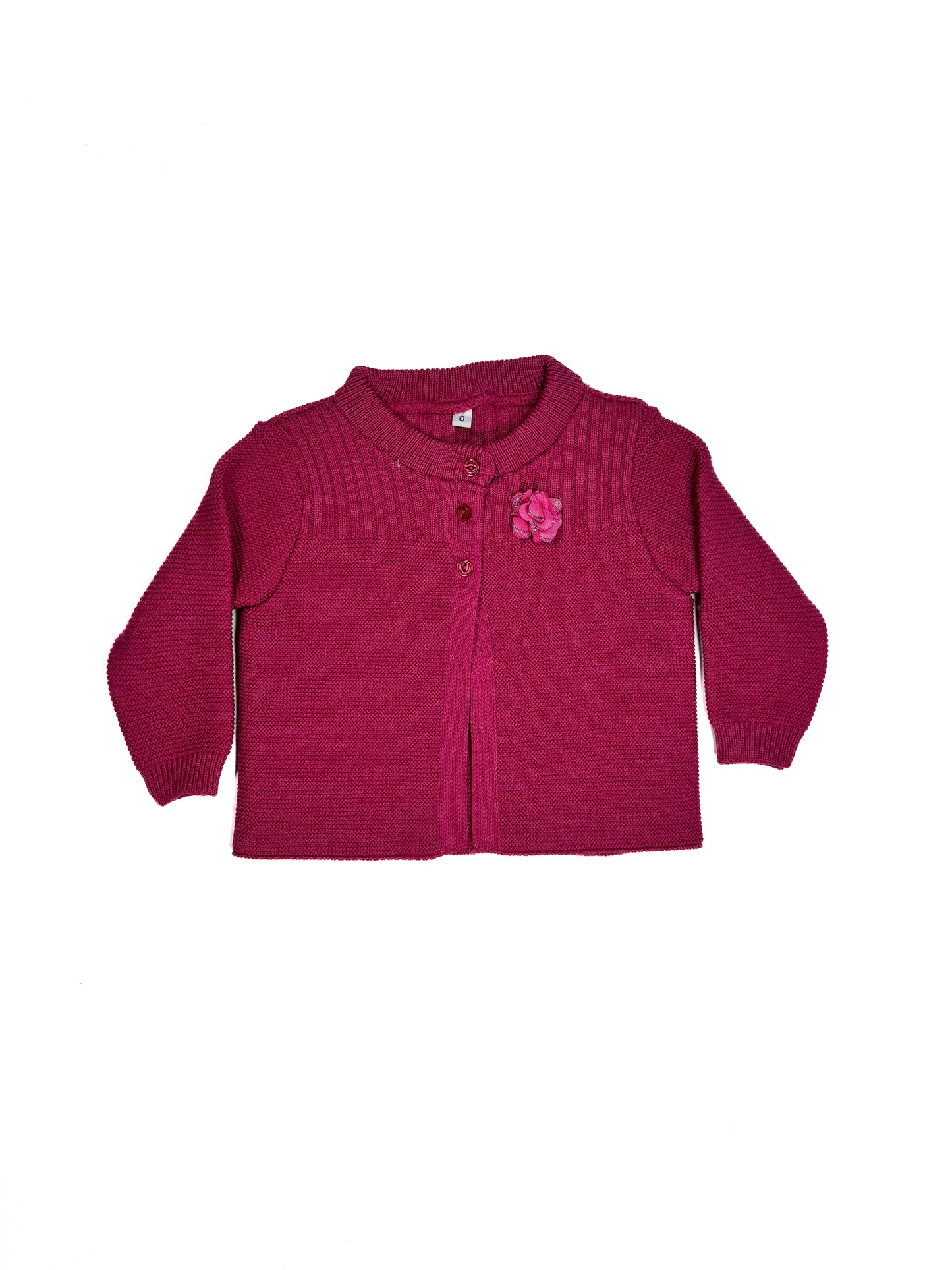 Chompa Abierta Fucsia