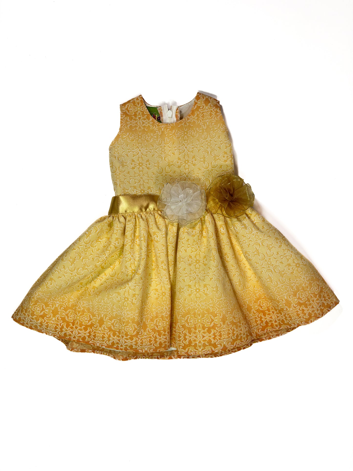 Vestido en Gama Amarillo