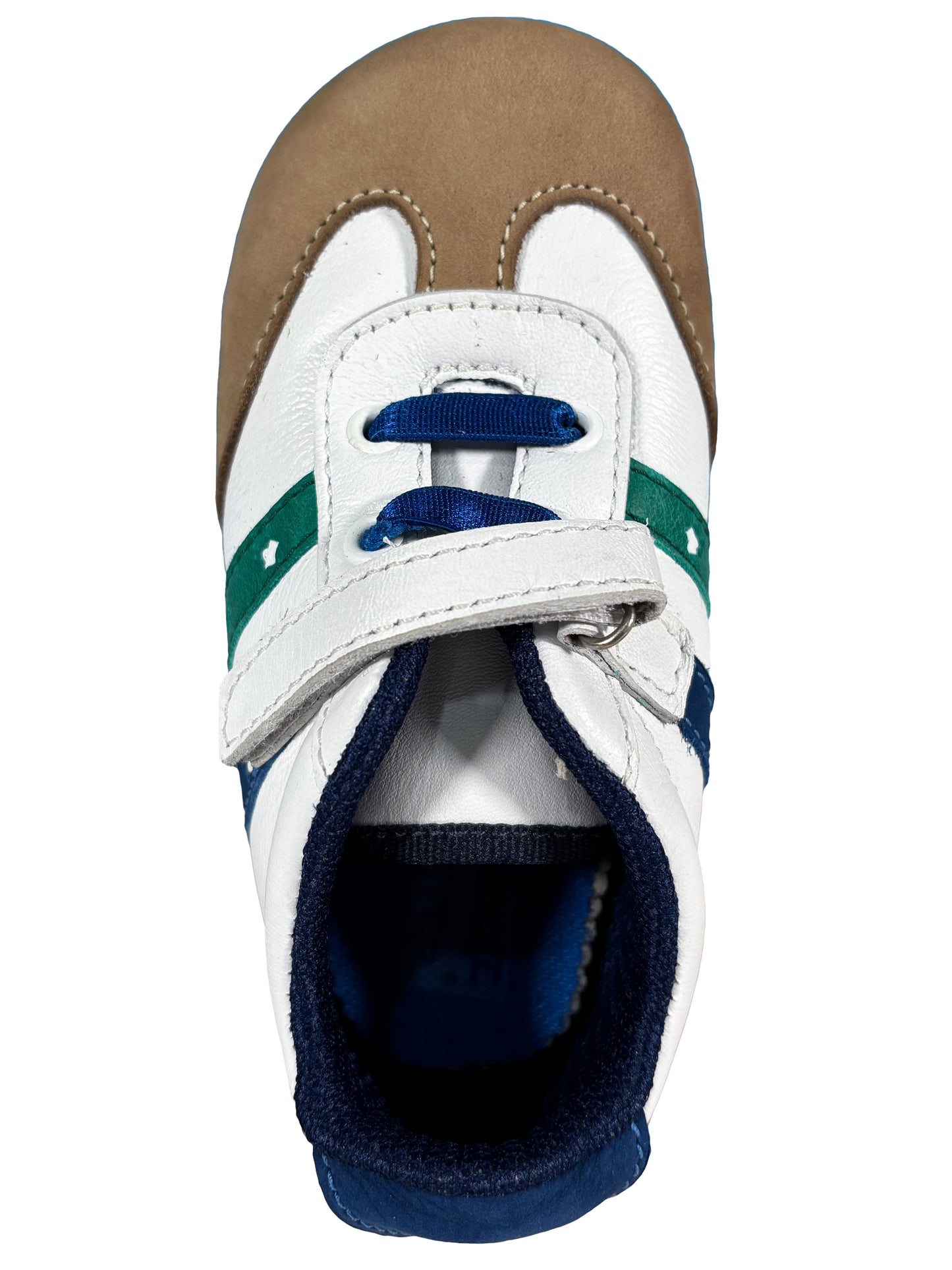 Zapato Deportivo Blanco/Cafe