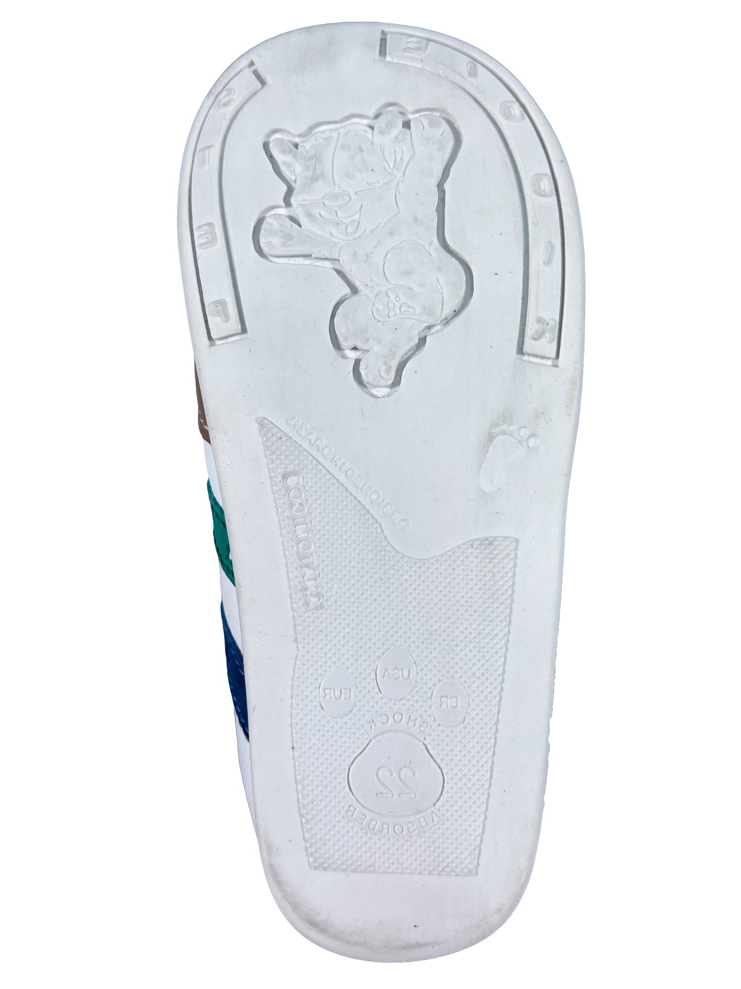 Zapato Deportivo Blanco/Cafe