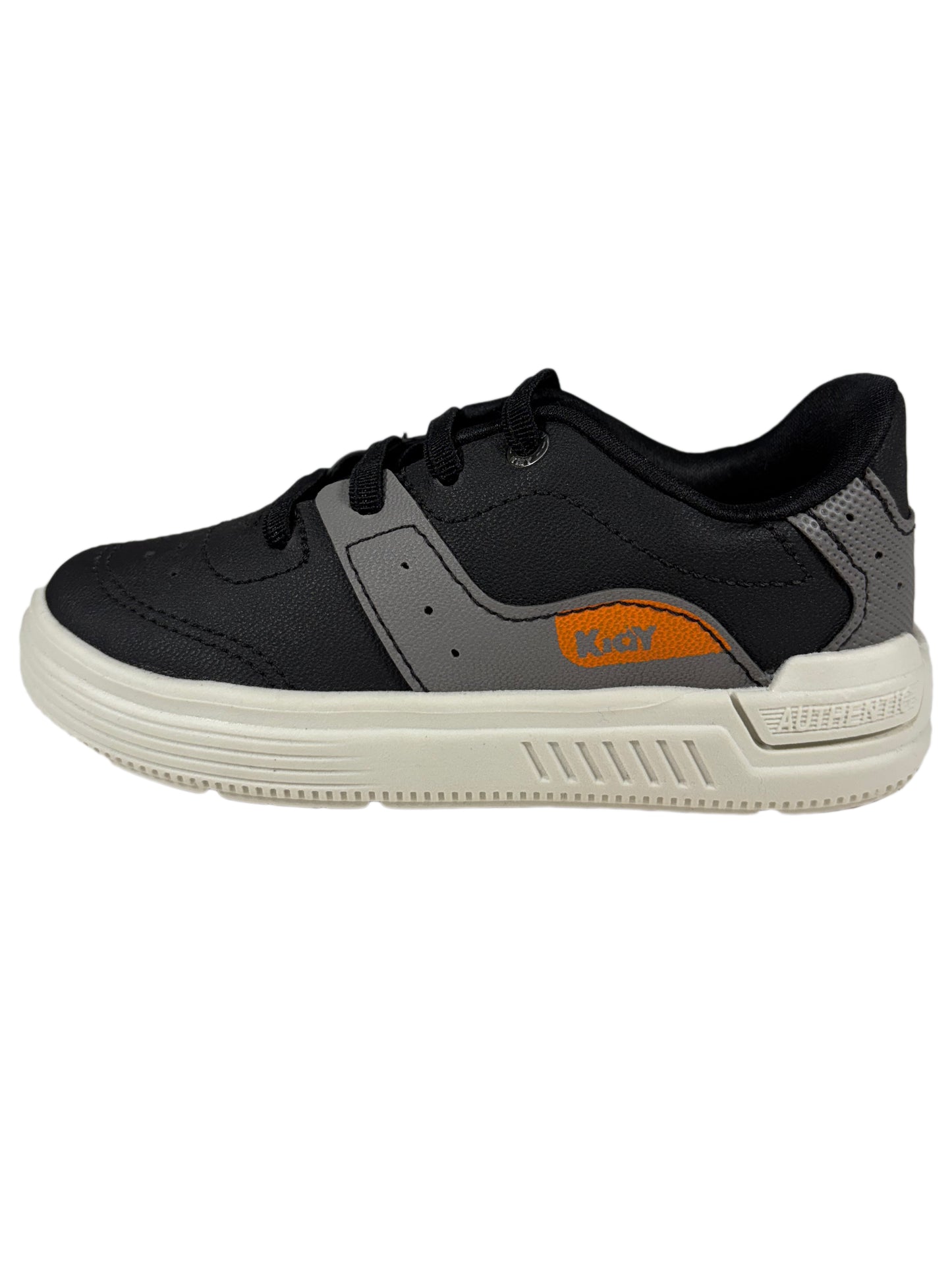 Zapato Casual Negro/Plomo