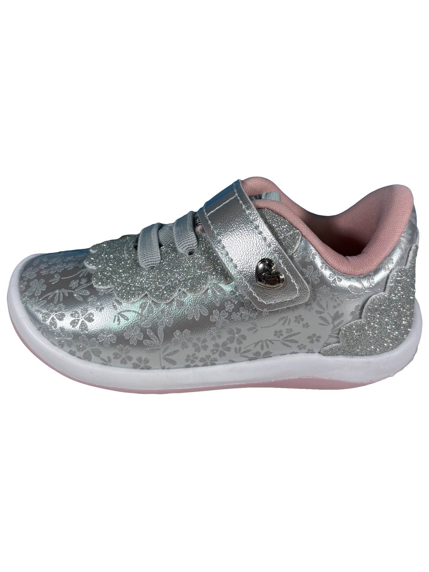 Zapato Deportivo Plateado