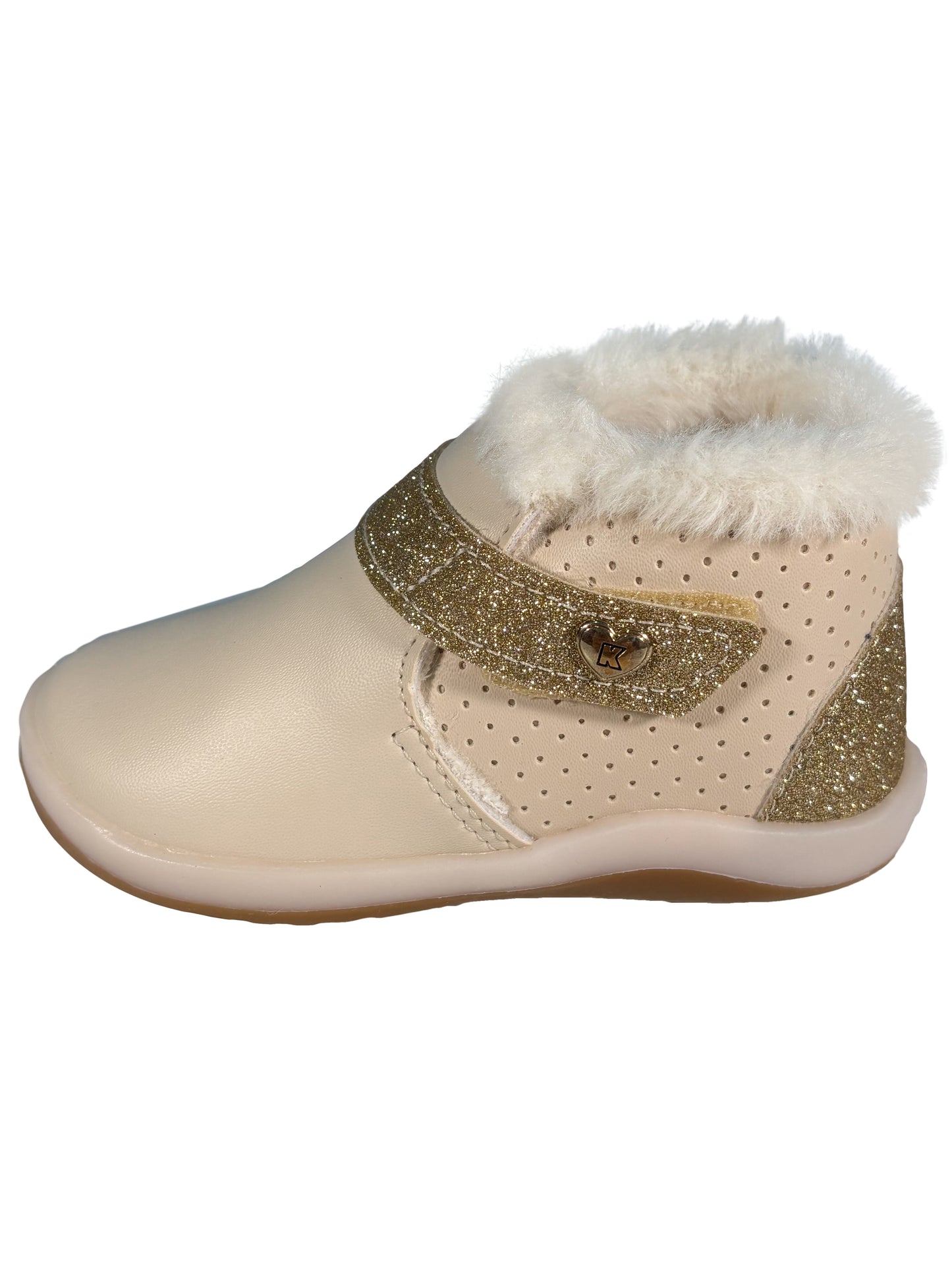 Zapato Botin Beige
