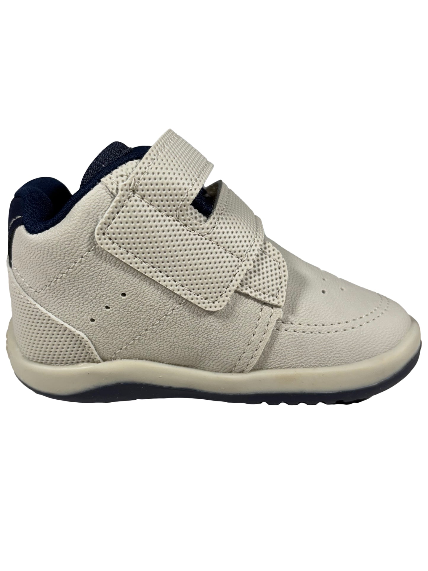 Zapato Botin Beige/Azul Marino