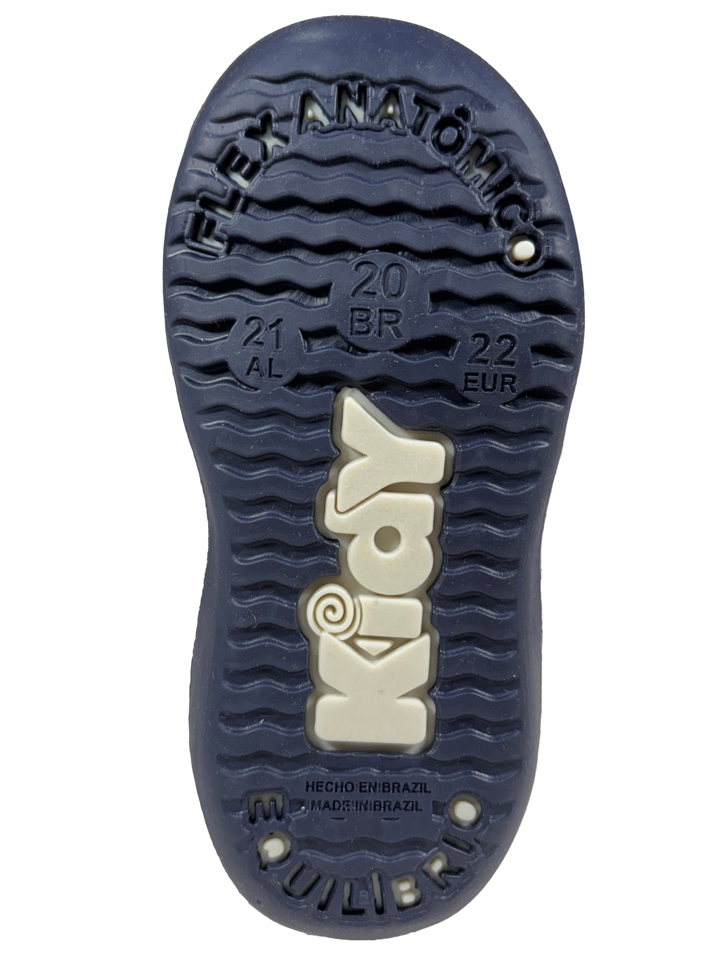 Zapato Botin Beige/Azul Marino