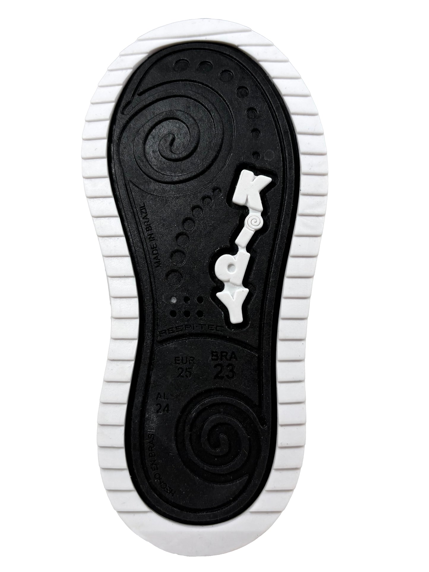 Zapato Botin Negro/Naranja