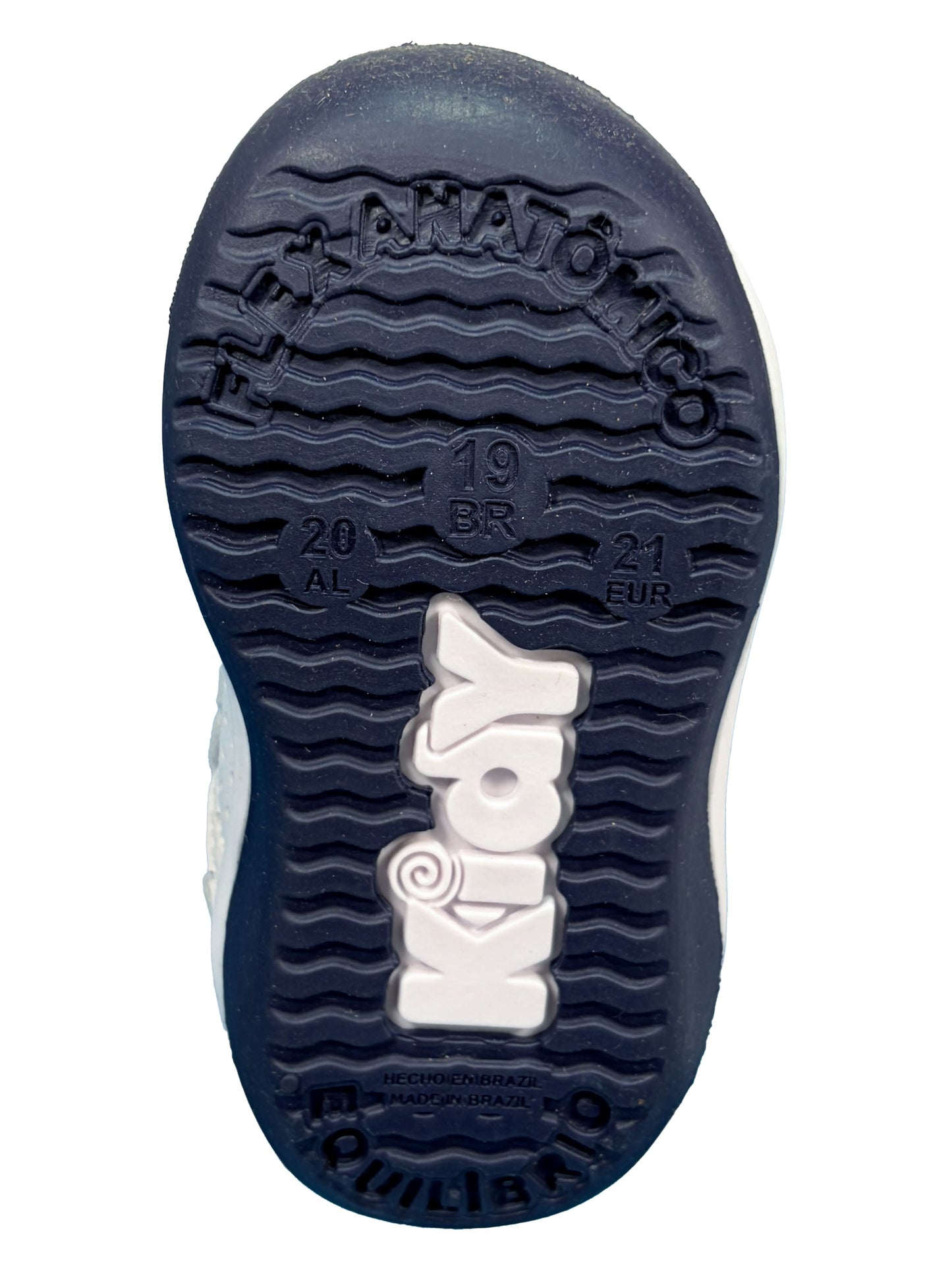 Zapato Deportivo Blanco/Azul