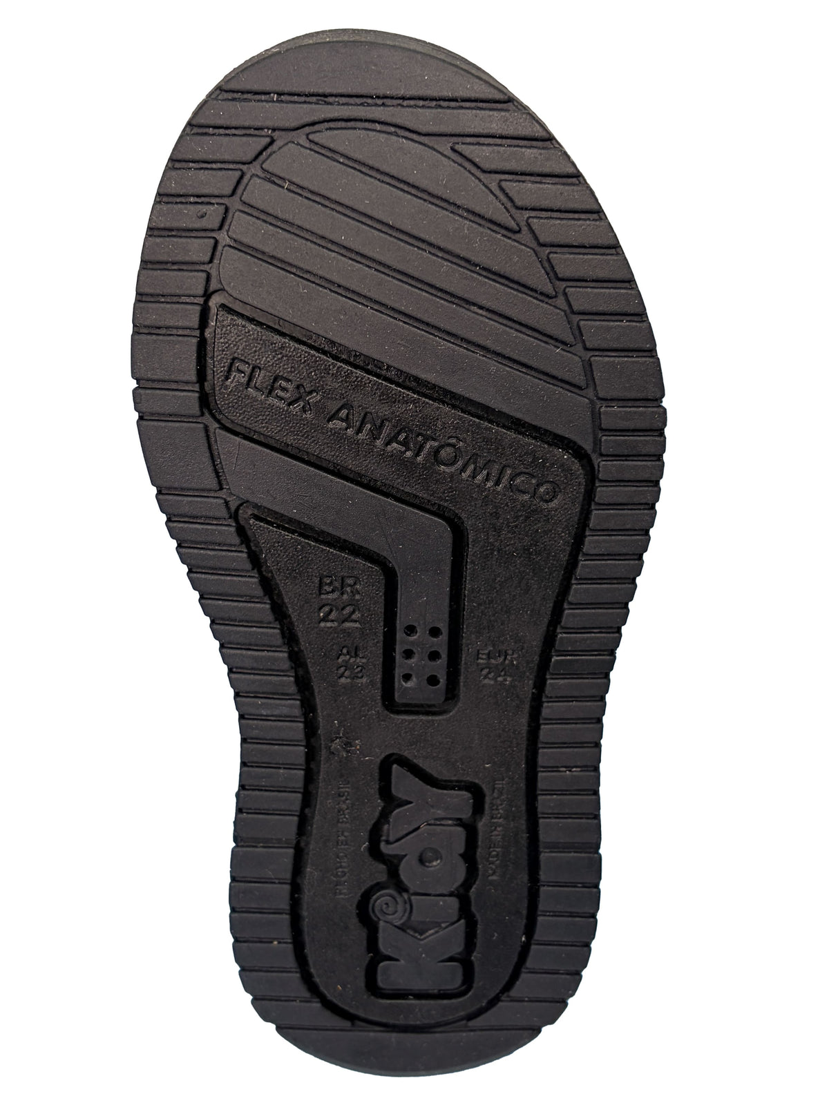 Zapato Negro Doble Velcro