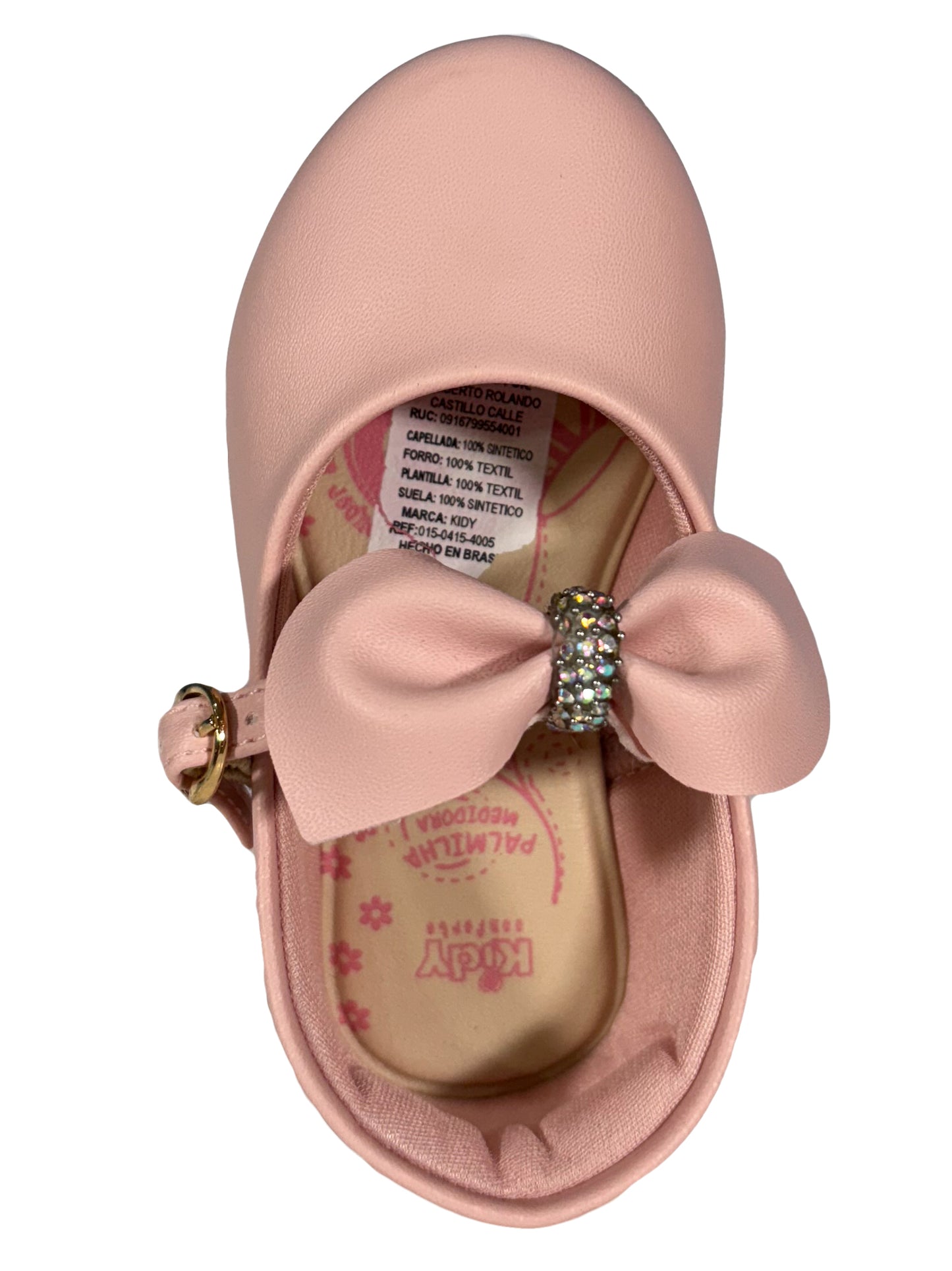 Zapato Muñeca Rosado Lazo