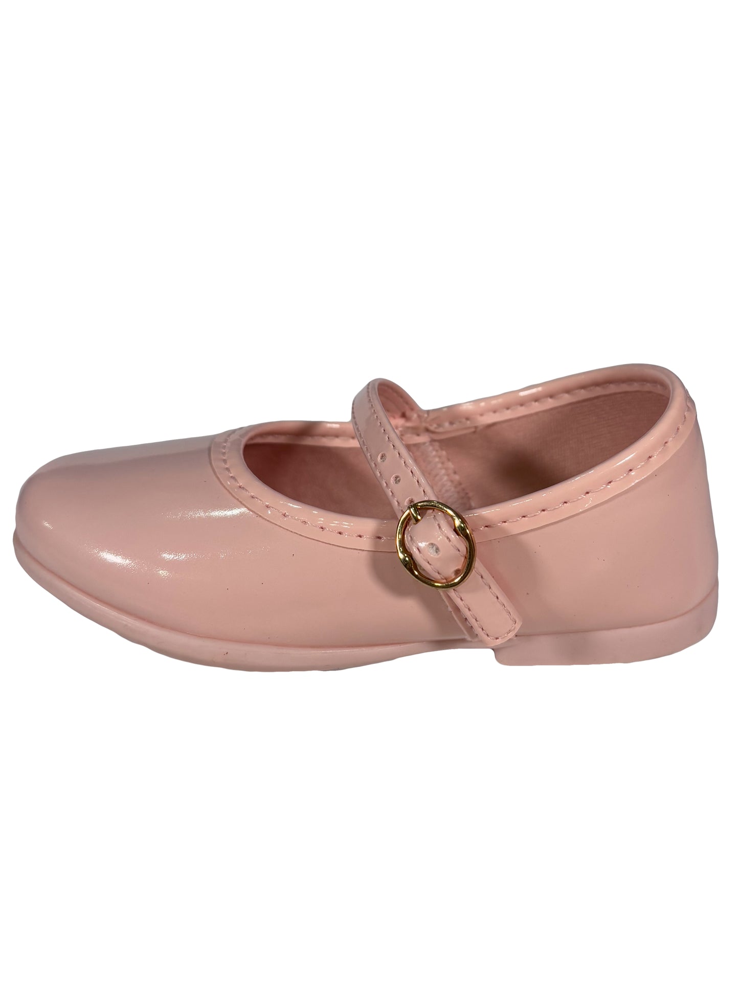 Zapato Muñeca Charol Rosado
