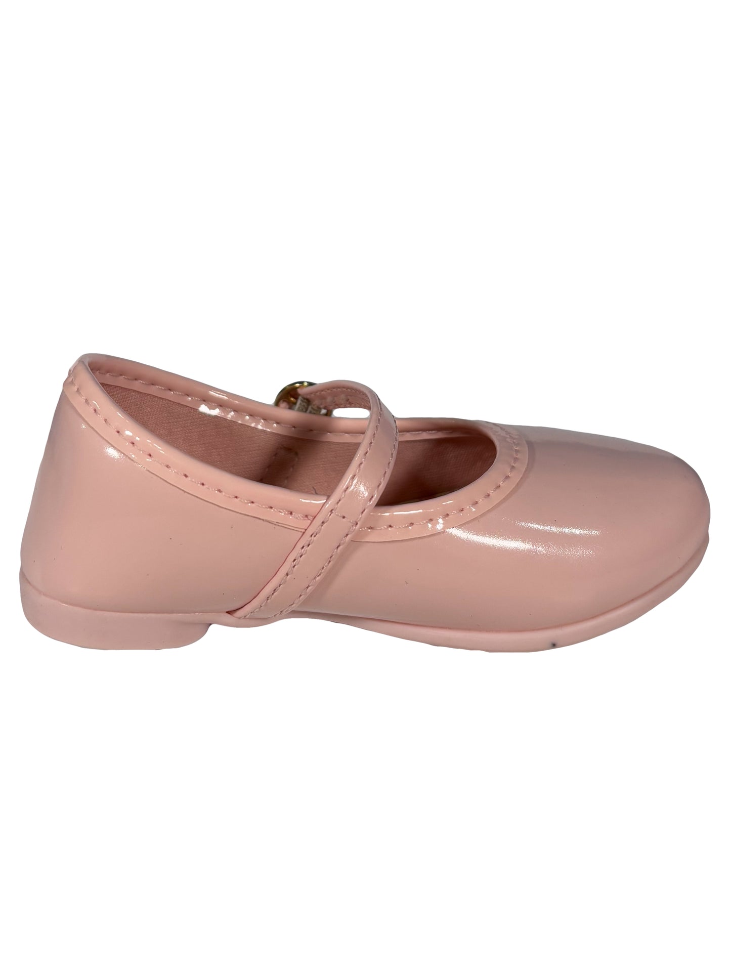 Zapato Muñeca Charol Rosado