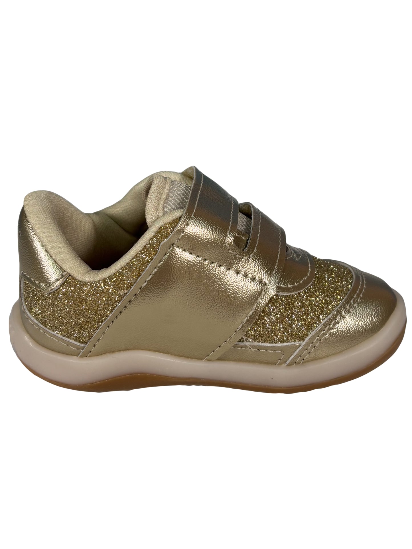 Zapato Deportivo Dorado Brillos