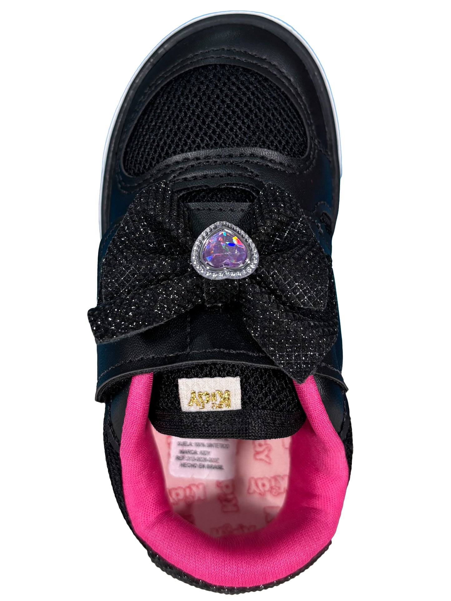 Zapato Deportivo Negro Lazo