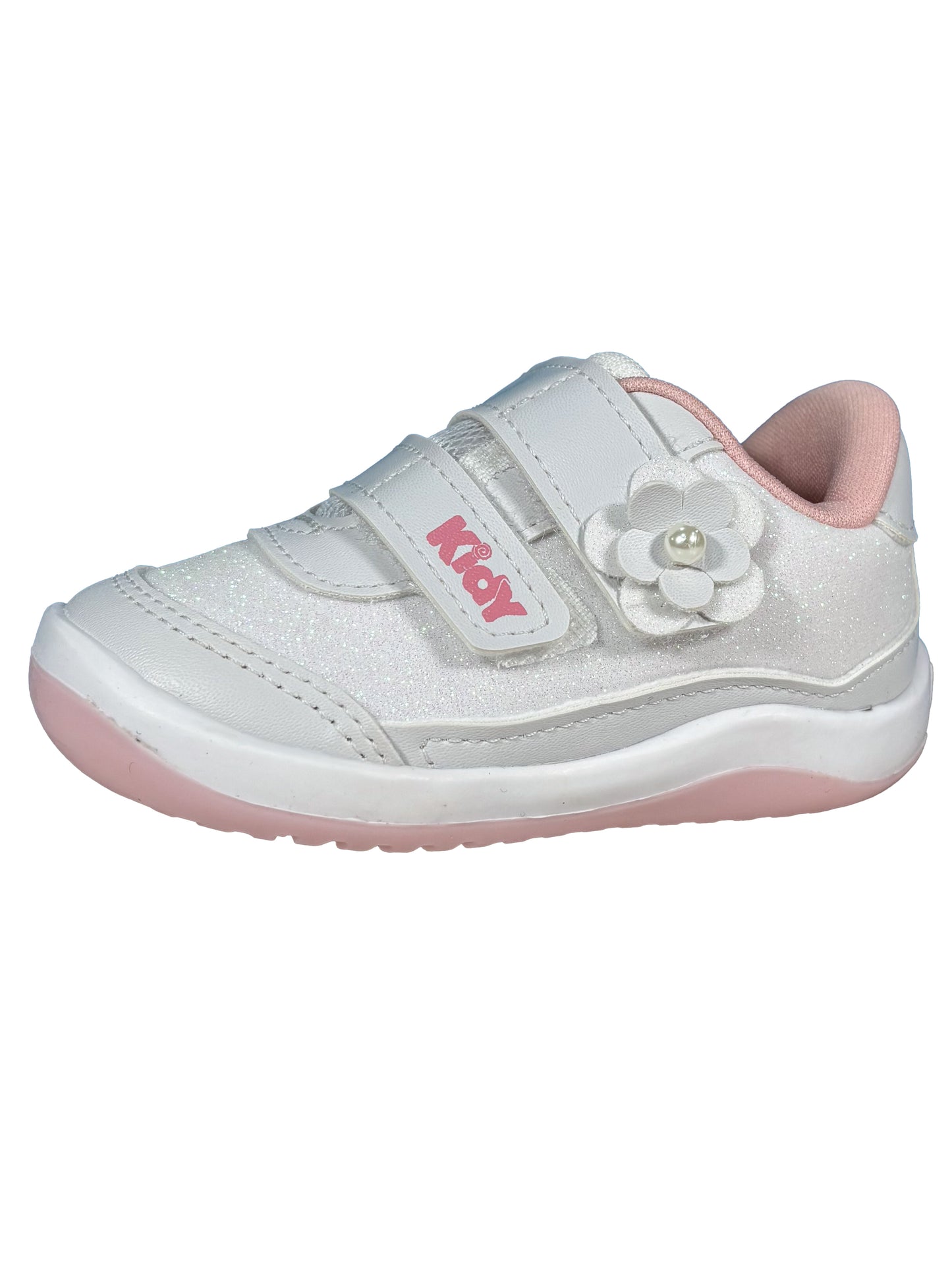 Zapato Deportivo Blanco Brillos
