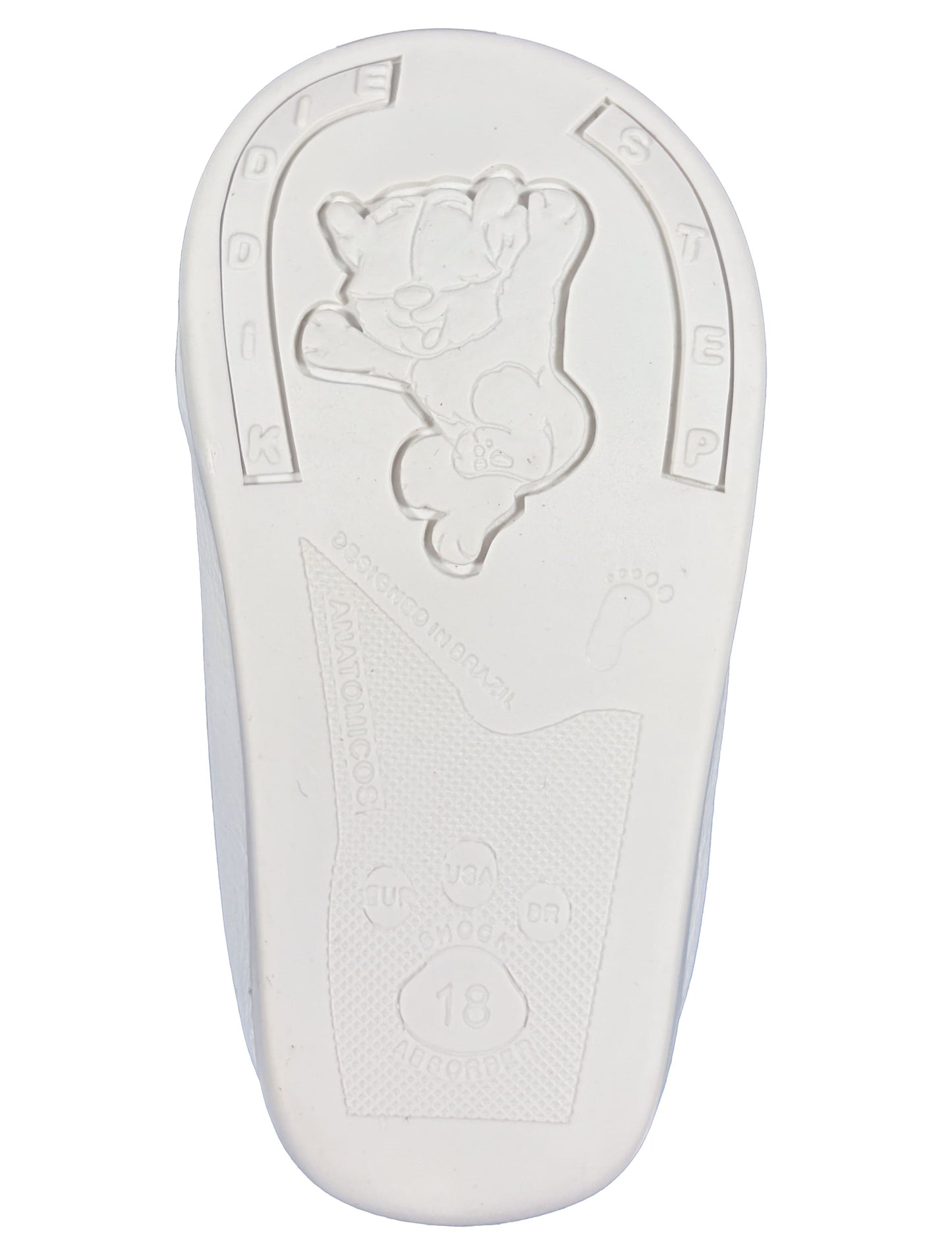 Zapato Botin Blanco con Azul