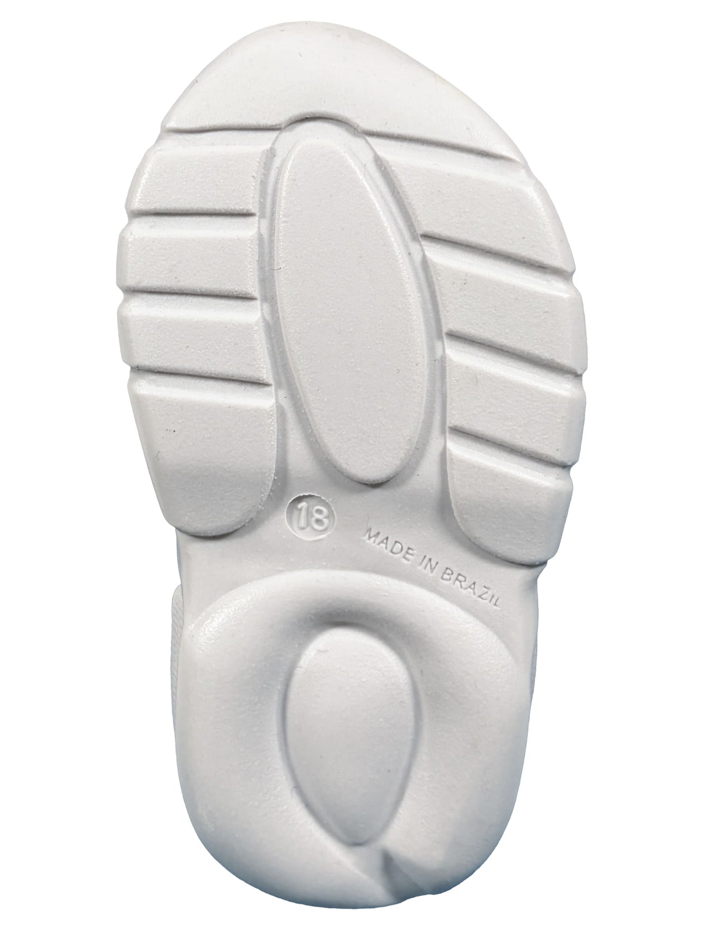 Zapato Blanco con Rayas Beige