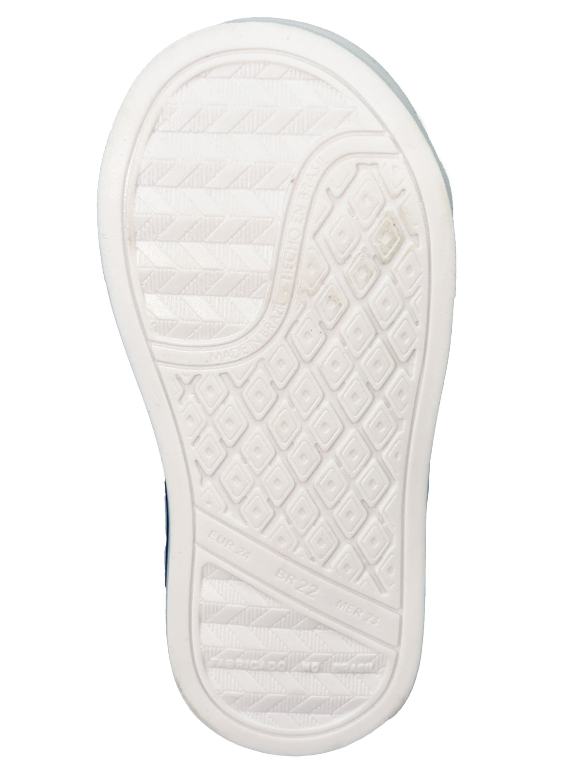 Zapato Blanco con Azul