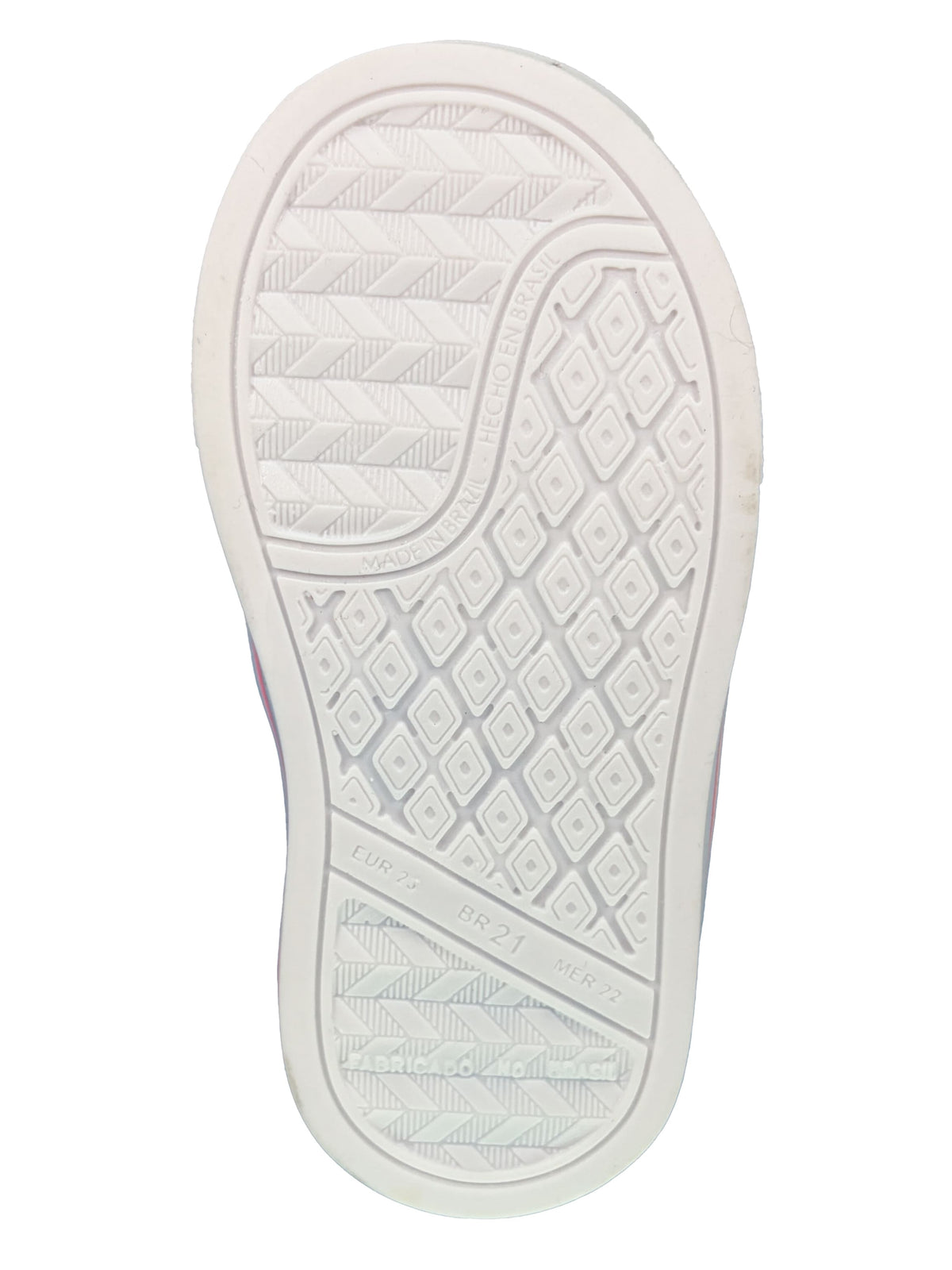 Zapato Blanco con Rosa