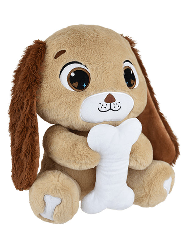 Peluche Perrito Hueso