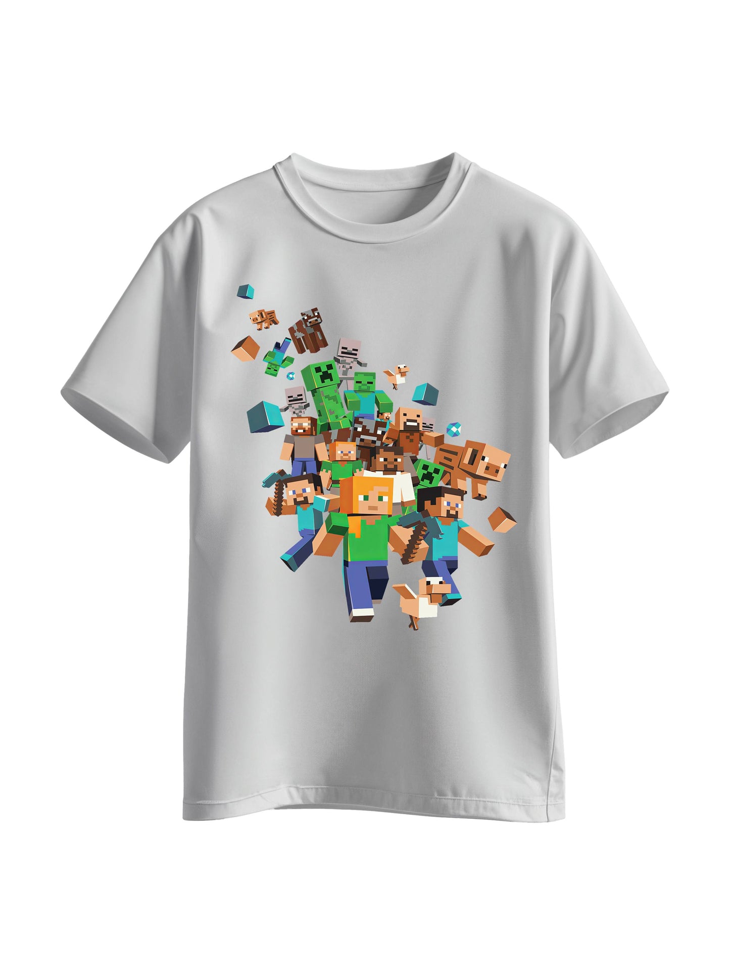 Camiseta Diseño Minecraft