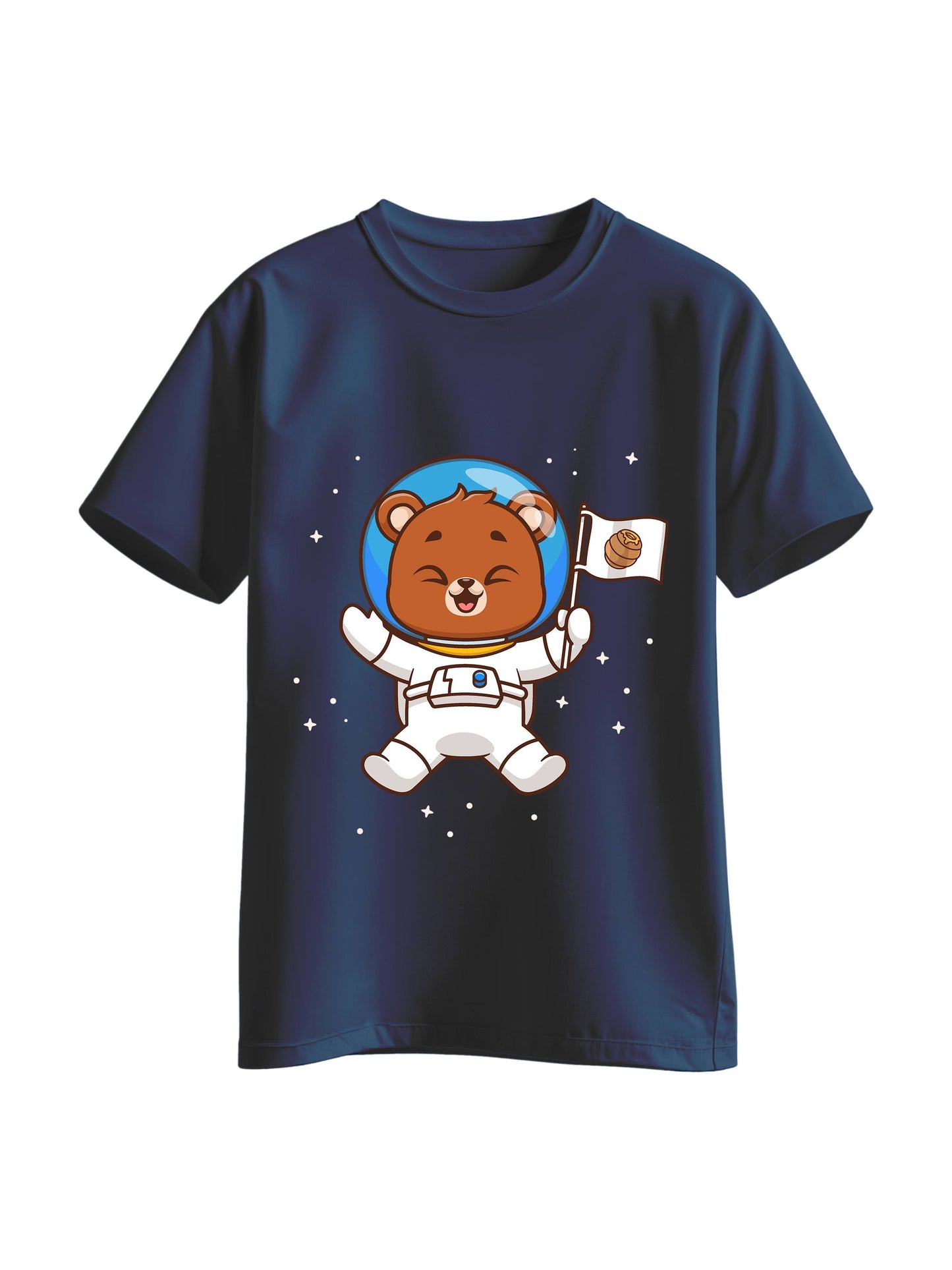 Camiseta Diseño Oso Astronauta