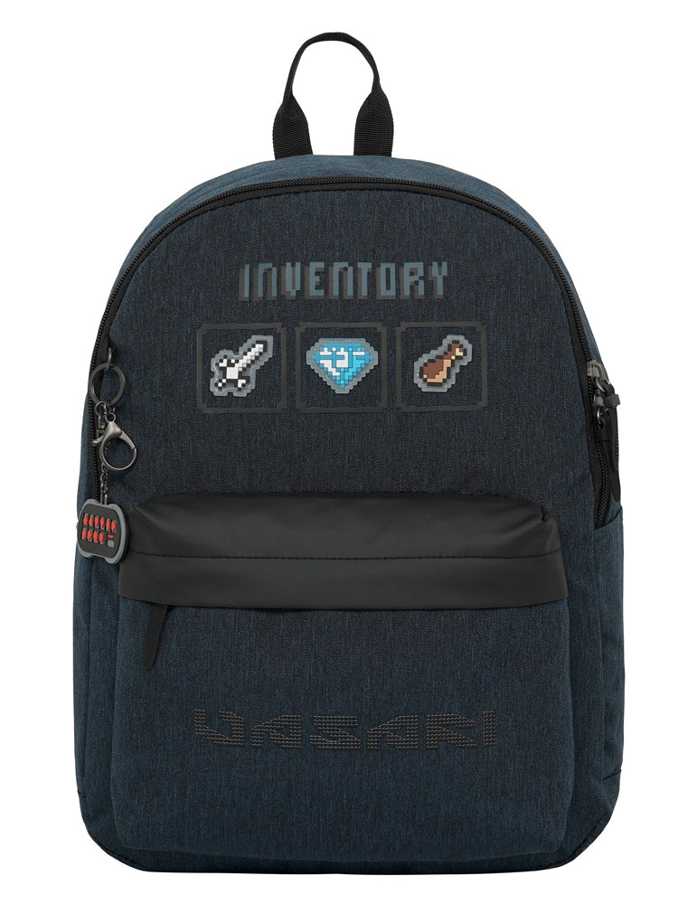 Mochila Minecraft Azul