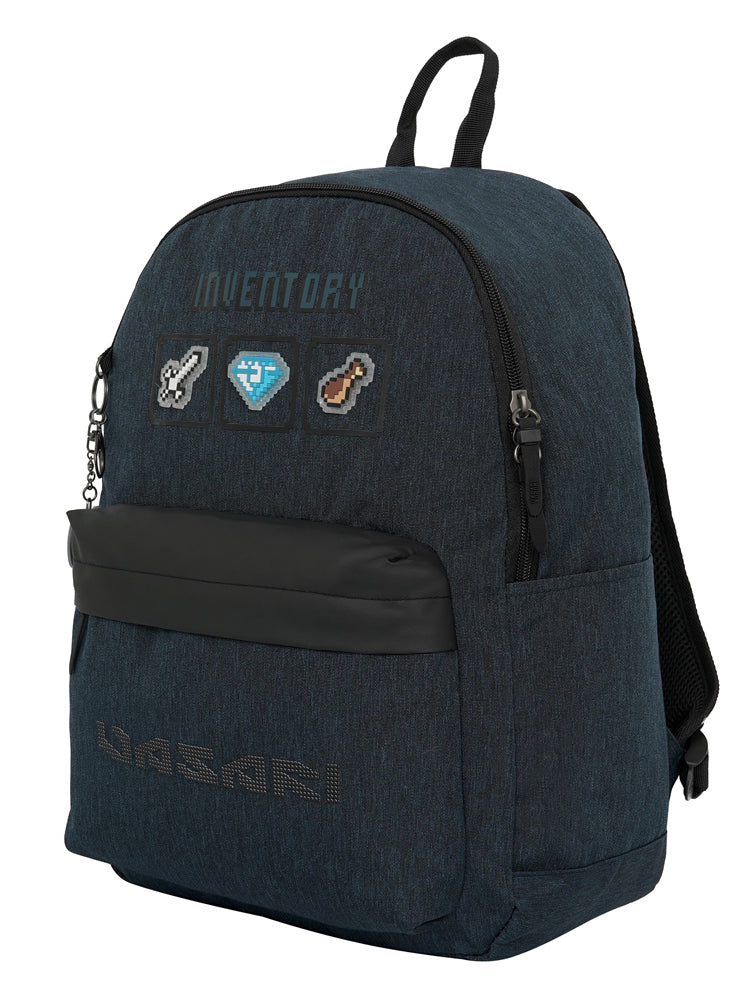 Mochila Minecraft Azul
