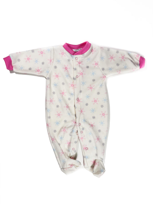 Mono Crema Copos Rosa