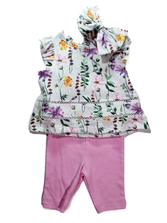 Conjunto Vestido Flores