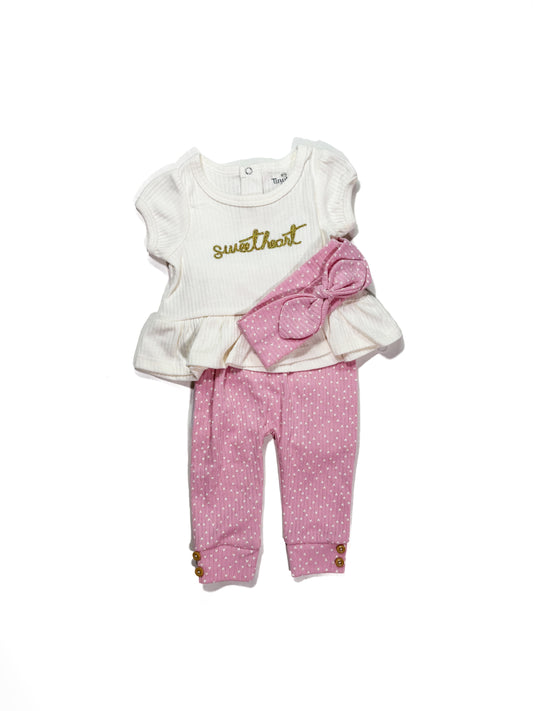 Conjunto Rosa Sweetheart