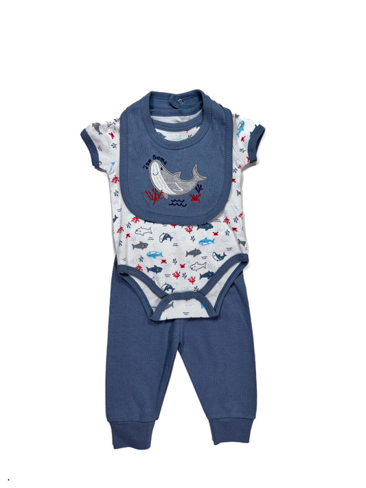 Conjunto Azul Tiburon