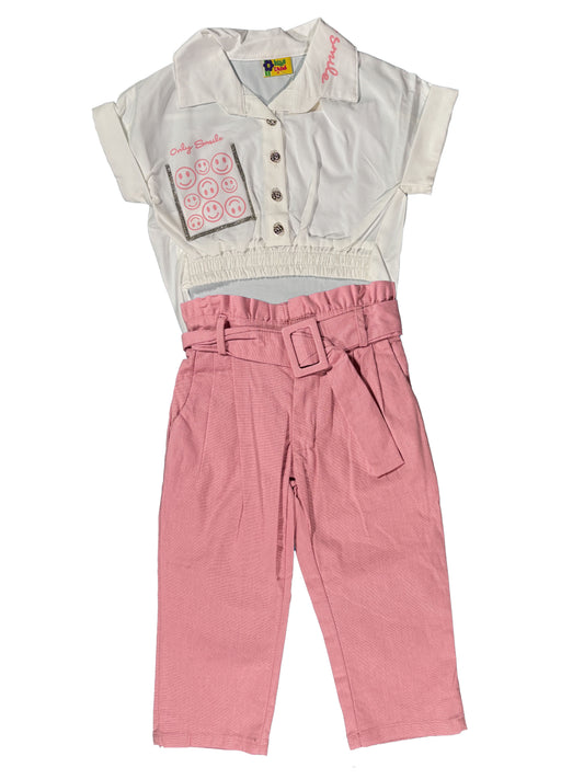 Conjunto Only Smile Rosa
