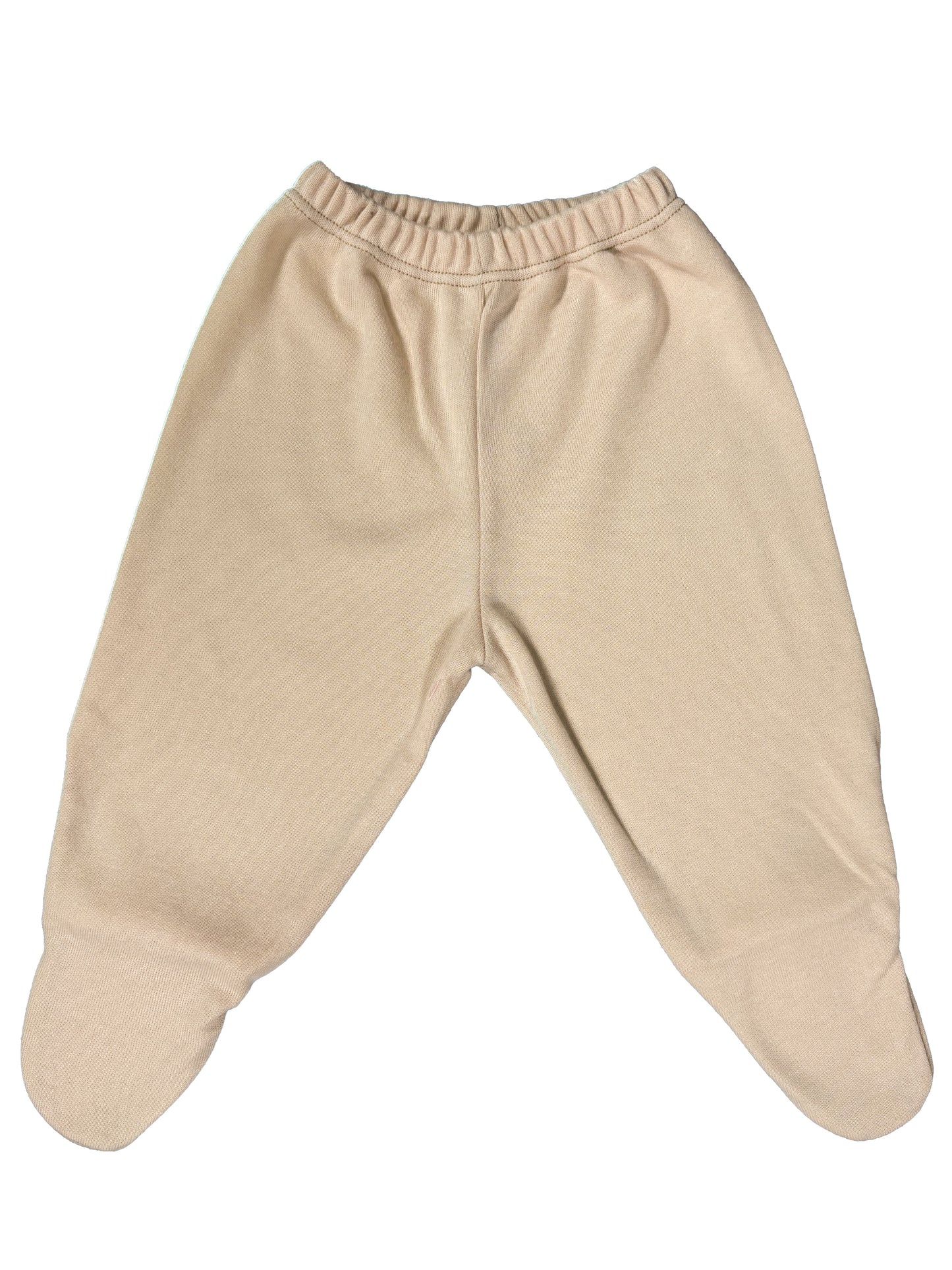 Pantalon Basico con Pie Color