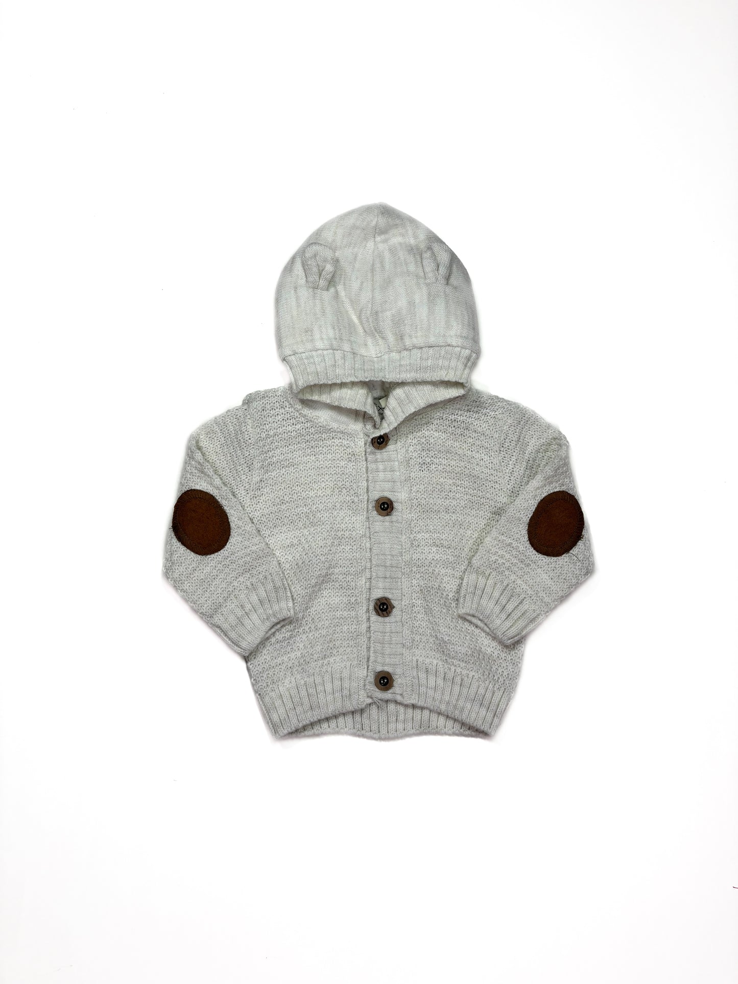 Chompa Abierta Beige