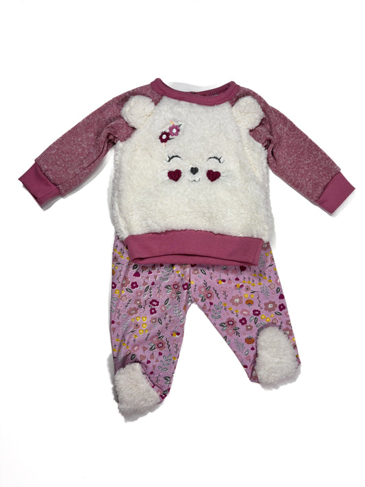 Conjunto 2p Vino Oso